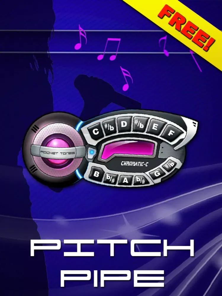 Capturas de tela do Pitch Pipe Pro (Pitchpipe) - Perfect practice tool for Musicians (Chromatic acapella pitch) iPad 