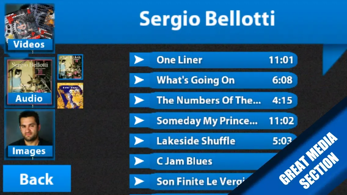 Capturas de tela do Sergio Bellotti