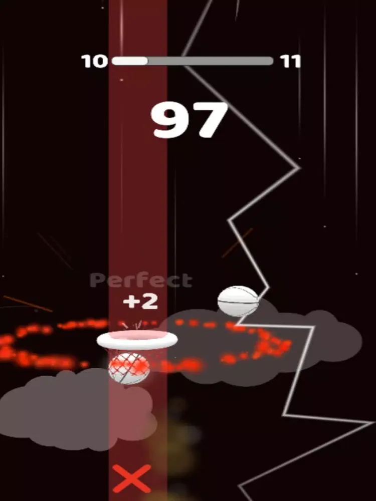 Falling Dunks iPad  Screenshots