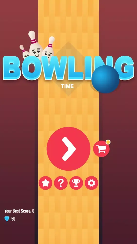 Captures d'écran de Super 3D Bowling Game