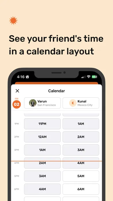 Скриншоты World clock widget - Orbitime