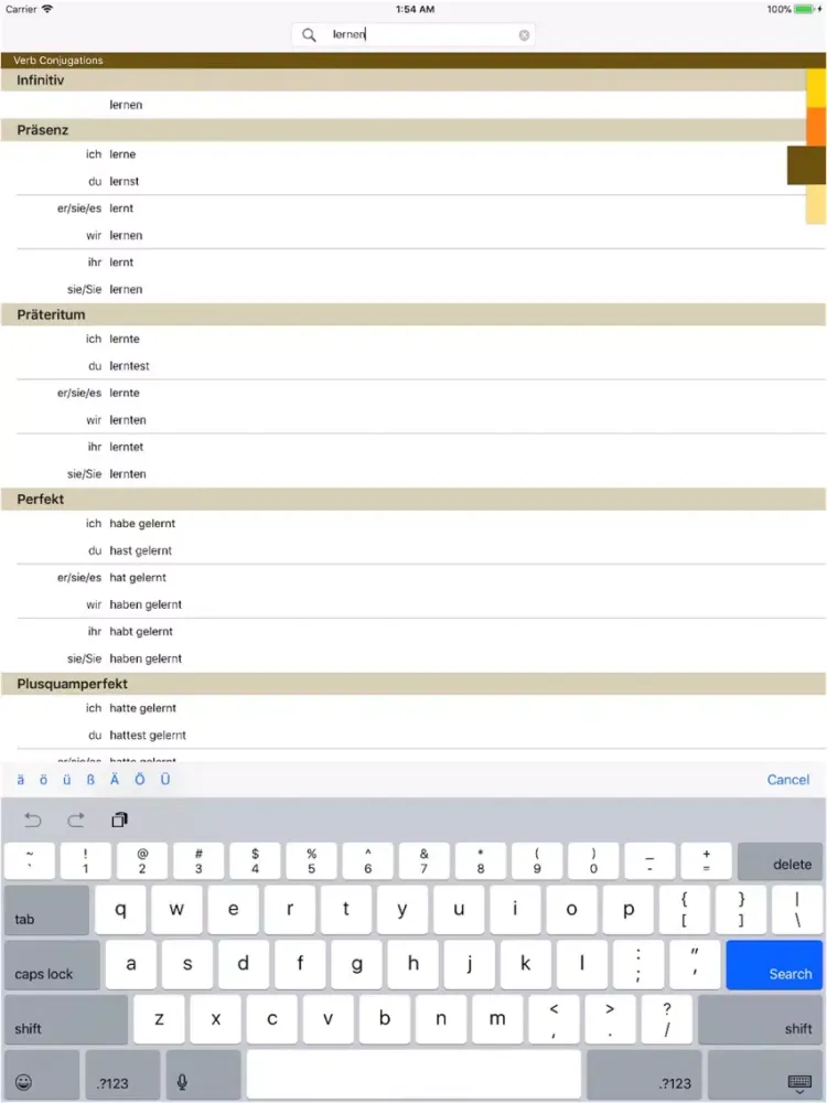 Screenshot di KAUZ 中文-Deutsch iPad 