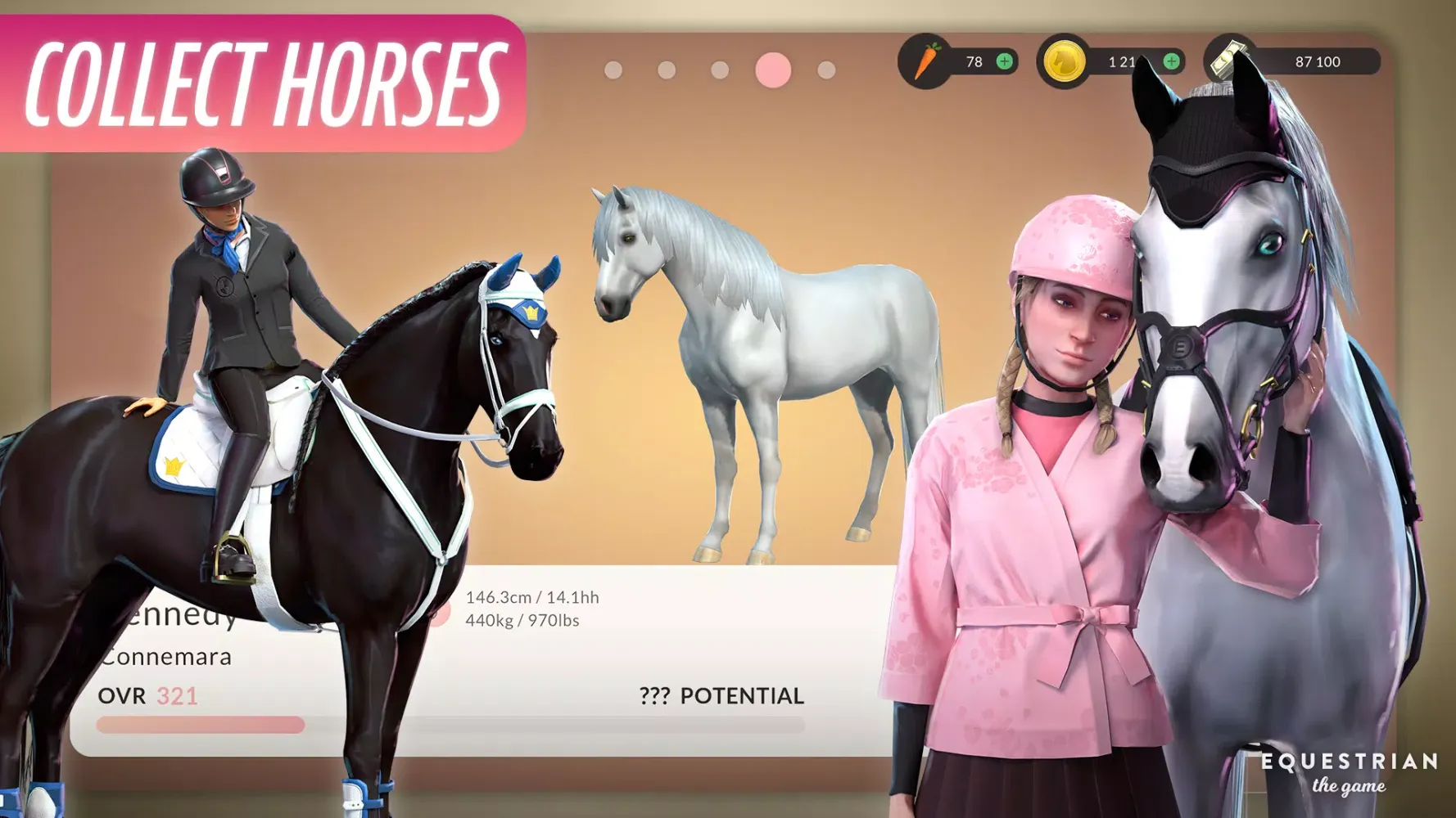 Zrzuty ekranu Equestrian