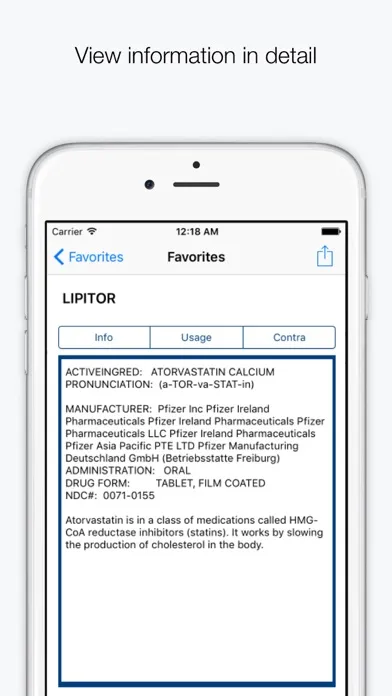 Drugs & Medications Screenshots