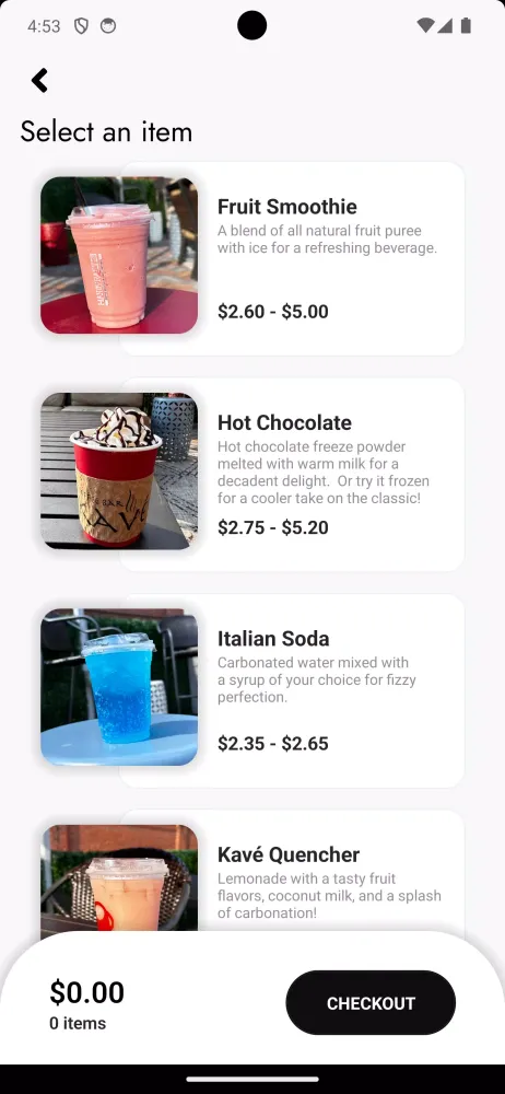 Kave Coffee Bar Screenshots