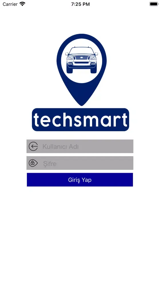 Ảnh chụp màn hình của Techsmart Kameralı Araç Takip