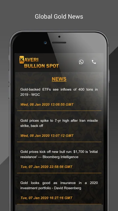 Capturas de pantalla de Kaveri Bullion Spot