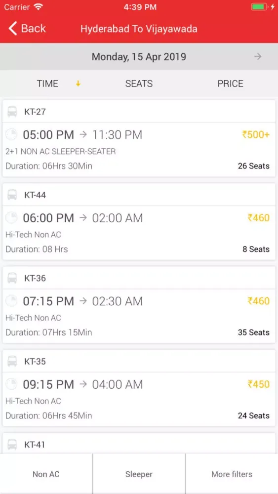 Kaveri Kamakshi Travels স্ক্রিনশট