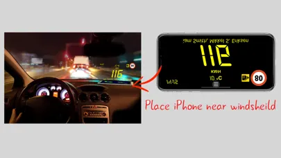 HeadUp Display car スクリーンショット