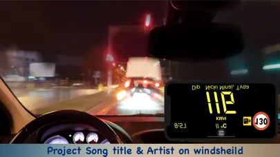 HeadUp Display car スクリーンショット