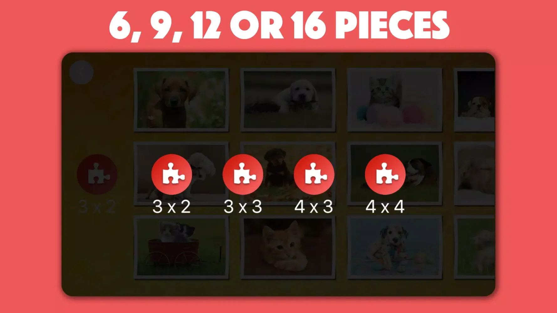Dogs & Cats Puzzles for kids应用截图