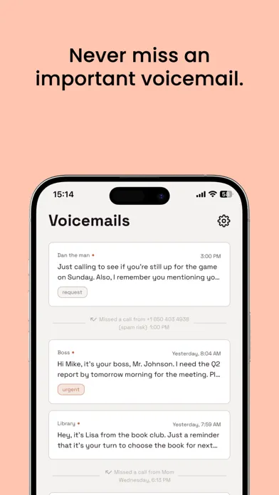 Eazy Voicemail 스크린샷