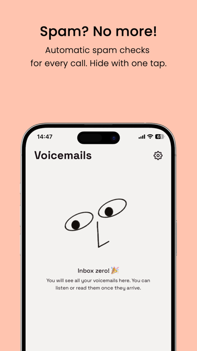 Скриншоты Eazy Voicemail