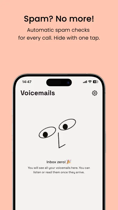 Eazy Voicemail 스크린샷