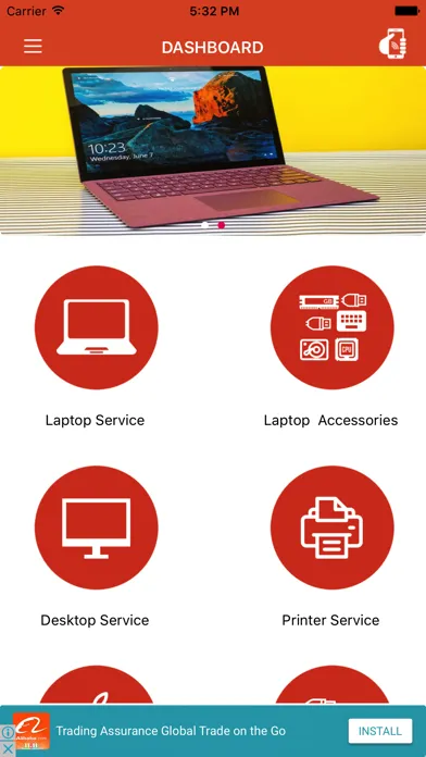 Captures d'écran de Laptop Repair App