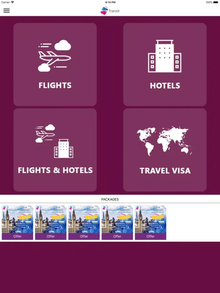 Transit (ترانزيت ) iPad  سکرین شاٹس