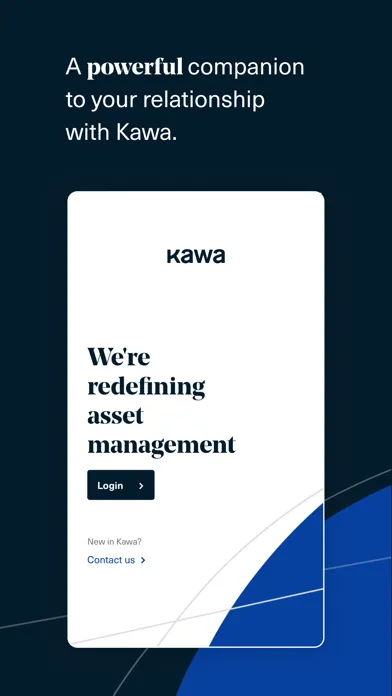 Screenshot di Kawa App