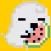 Kawaii Ghost Halloween Sticker