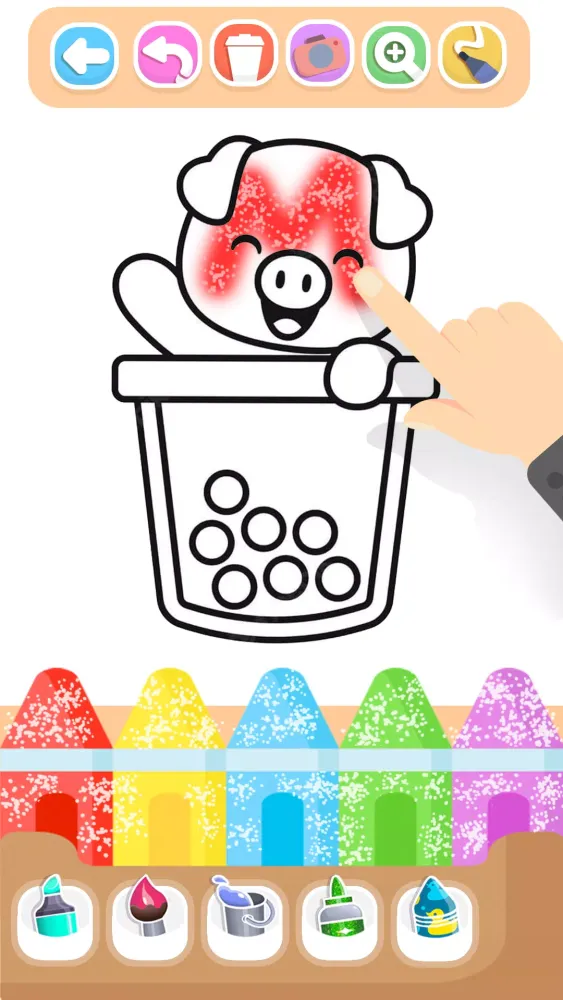 Capturas de tela do Kawaii