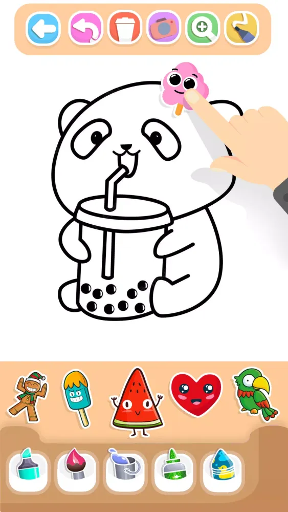 Capturas de tela do Kawaii