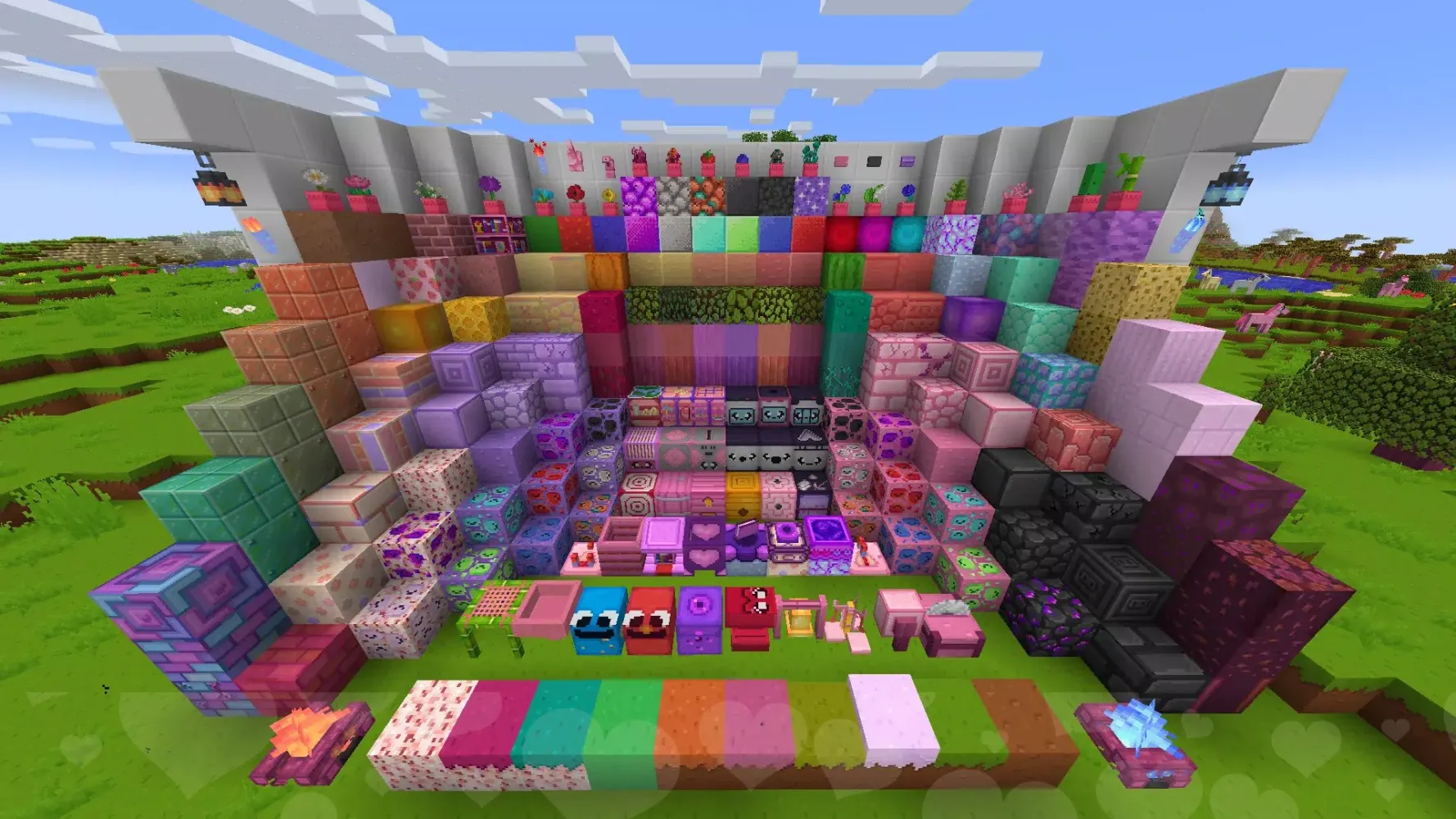 Zrzuty ekranu Kawaii World Mod for Minecraft