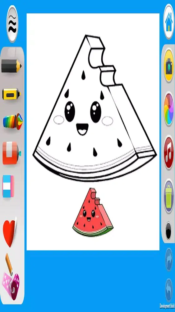 Kawaii Game Coloring Book スクリーンショット