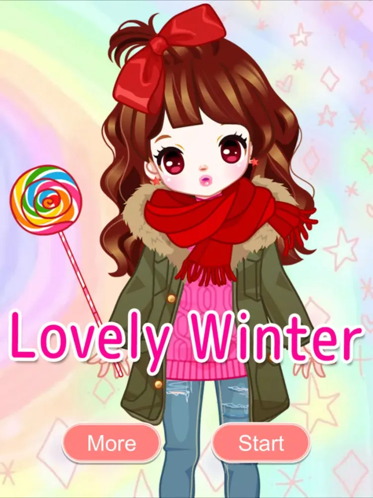 Lovely Winter Dresses iPad  स्क्रीनशॉट