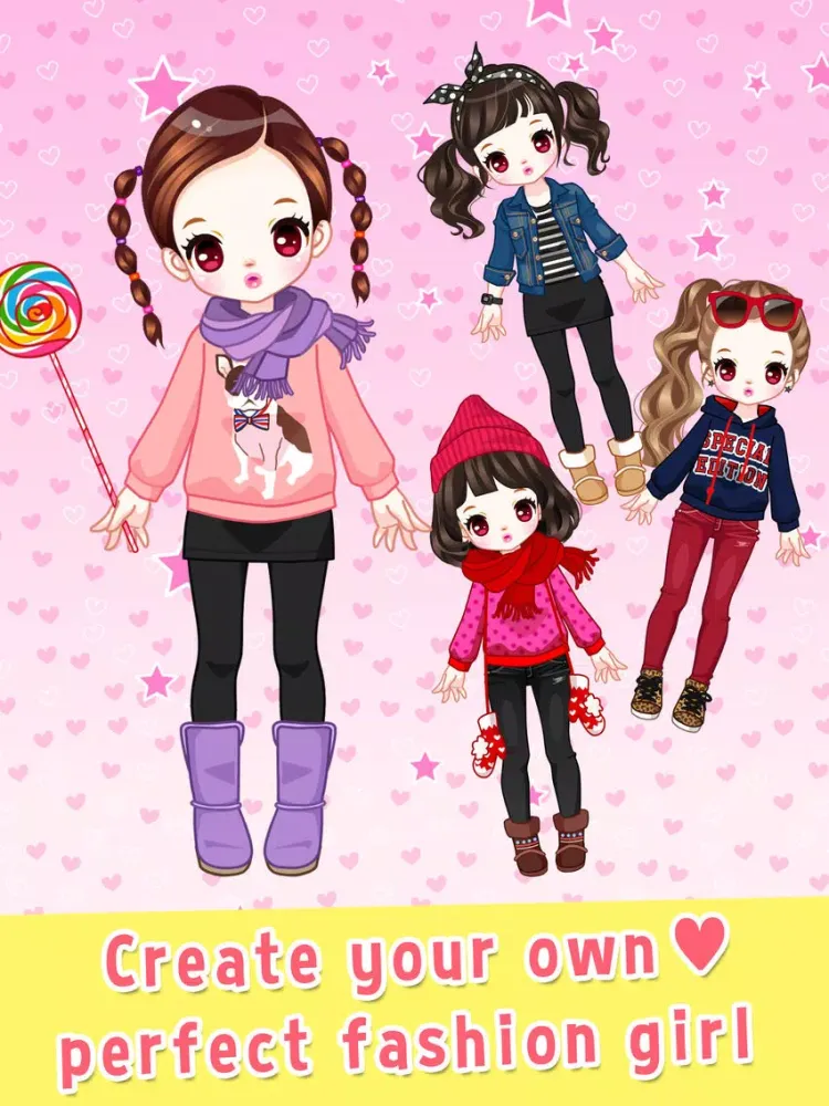 Lovely Winter Dresses iPad  स्क्रीनशॉट