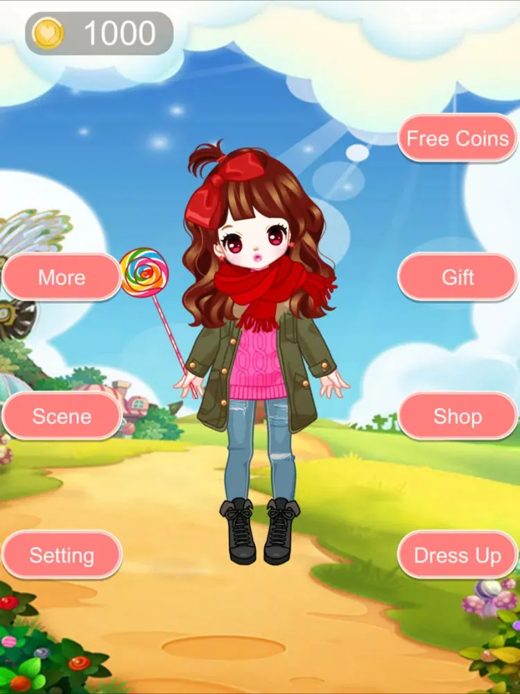 Lovely Winter Dresses iPad  स्क्रीनशॉट