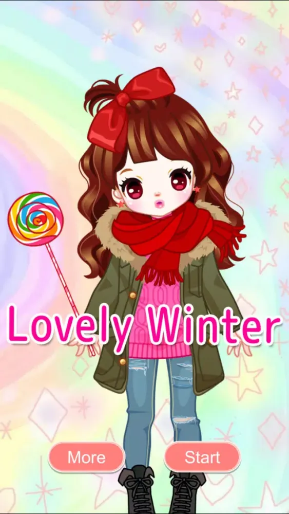 Lovely Winter Dresses स्क्रीनशॉट