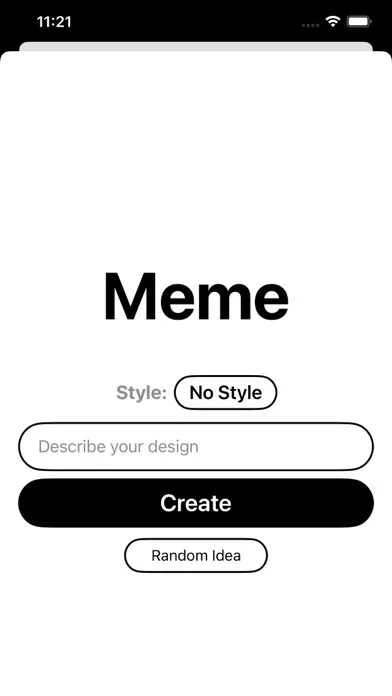 Meme 스크린샷