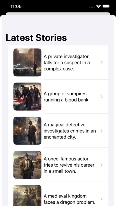 Stories Ekran Görüntüleri