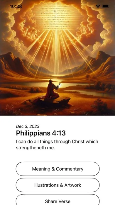 Скриншоты Verse of the Day