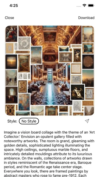 Скриншоты Vision Board