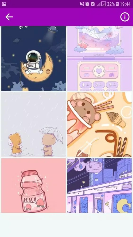 Capturas de tela do Kawaii Cute Wallpaper HD