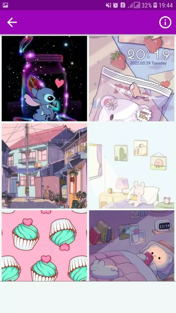 Capturas de tela do Kawaii Cute Wallpaper HD