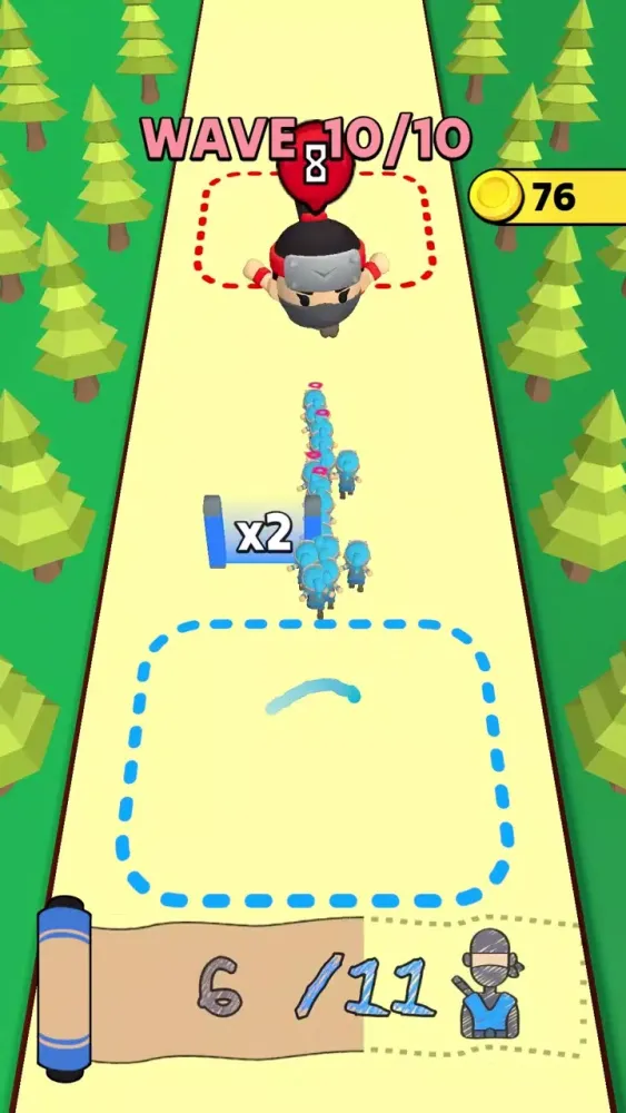 Скриншоты Ninja Shadow Clones