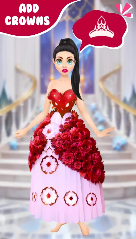 Pink Doll Fashion-DressUp Game Screenshots