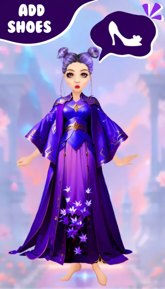 Pink Doll Fashion-DressUp Game Screenshots