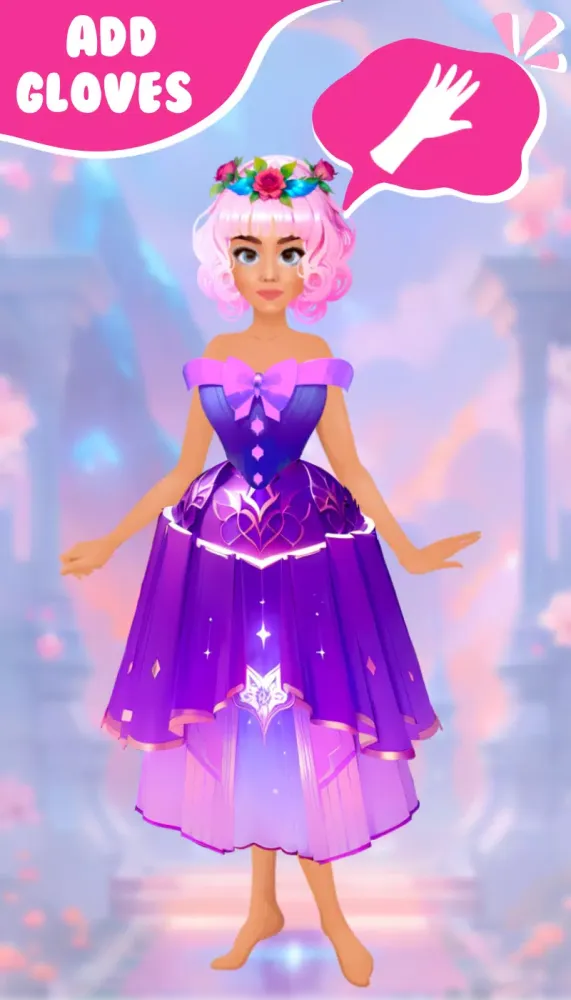 Pink Doll Fashion-DressUp Game Screenshots