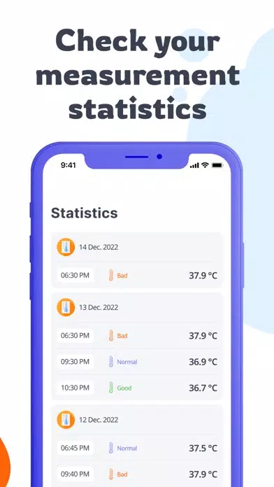Fever Thermometer Body Temp Screenshots