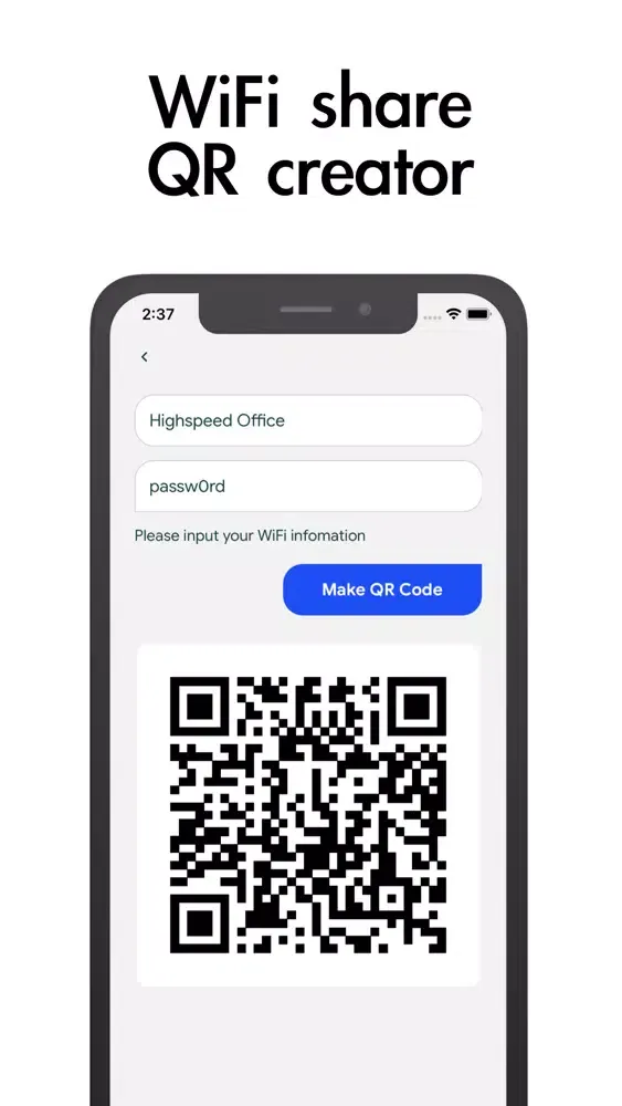 WiFi Password View & Connect Screenshots