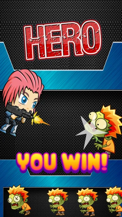Capturas de tela do Hero VS Zombie Vocabulary Game