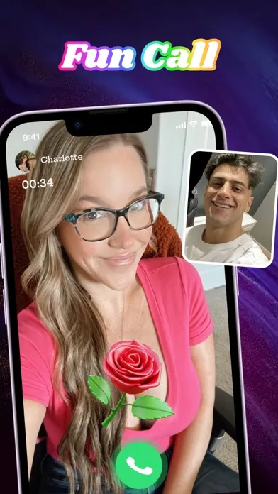 Tangkapan skrin Kaya-Video Chat With Girls