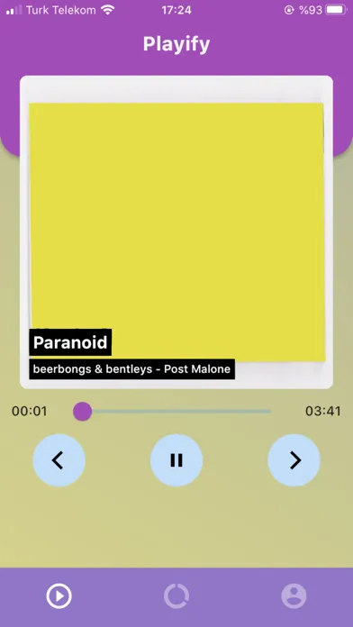 Captures d'écran de Playify - Music Player
