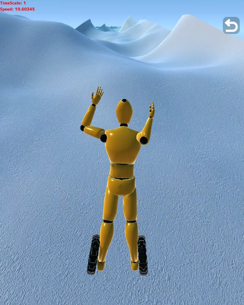 Mannequin Downhill スクリーンショット