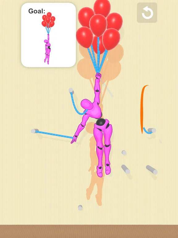 Posing Cut: Marionette Puzzle iPad  स्क्रीनशॉट