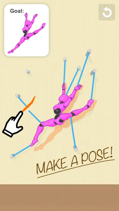 Posing Cut: Marionette Puzzle स्क्रीनशॉट
