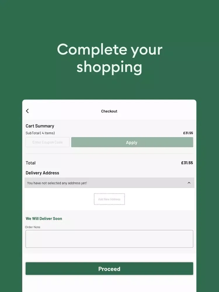 Kaya Food iPad  Screenshots