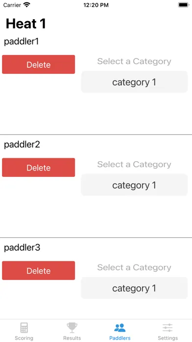 ภาพหน้าจอของ Kayak Freestyle App